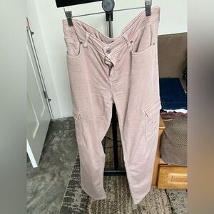 Maurices Pink Wide Leg Jeans